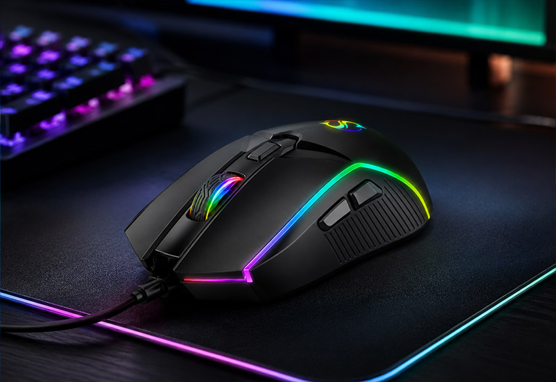81g-Adjustable-Weight-6-Keys-Side-RGB-Wired-Gaming-Mouse-12800DPI-Esports-Mouse-Model-G39-Features-&-Highlights