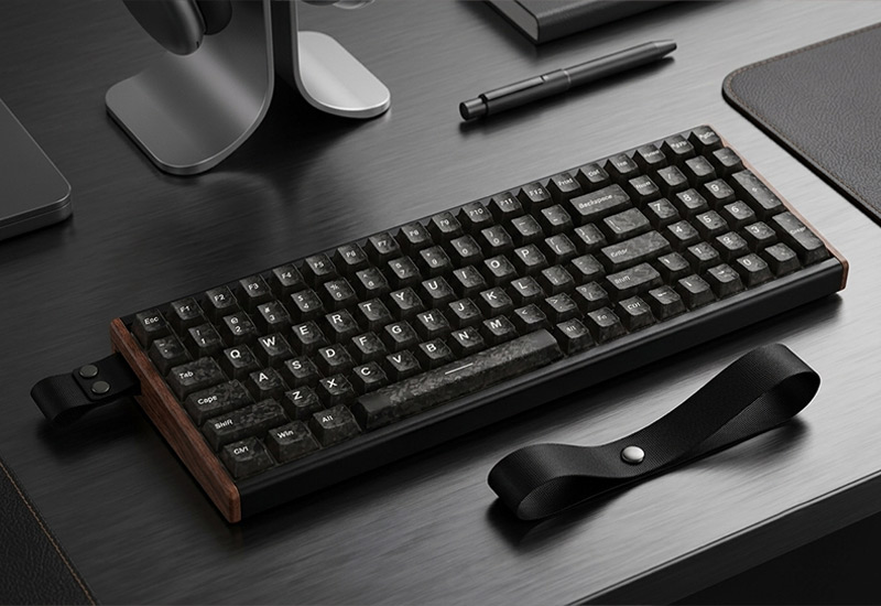 CNC-Full-Aluminum-Alloy-Wooden-Trim-Hot-Swappable-Magnetic-Axis-Wired-Gaming-Keyboard-With-Dual-8K-Performance-&-RGB-Lighting-VLC96-Features-&-Highlights