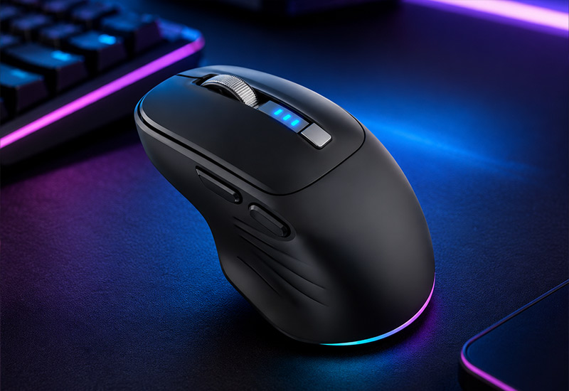 Dual-Mode-Wireless-Mouse-6-Programmable-Keys-For-Office-&-Casual-Use-Model-M157-Key-Selling-Points