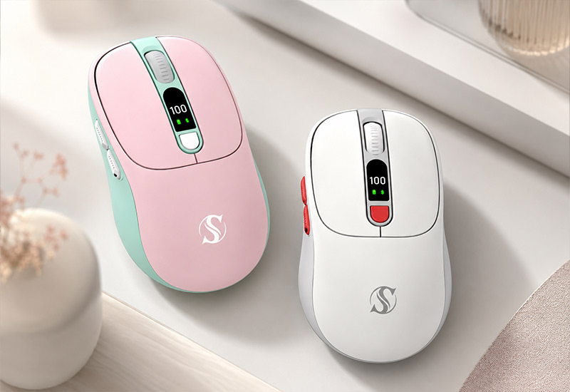 Dual-Mode-Wireless-Mouse-6-Programmable-Keys-For-Office-&-Daily-Use-Model-M115-Dual-Mode-Wireless-Mouse-6-Programmable-Keys-For-Office-&-Daily-Use-Model-M115