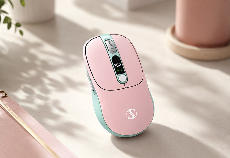 Dual-Mode-Wireless-Mouse-6-Programmable-Keys-For-Office-&-Daily-Use-Model-M115-Features-&-Highlights
