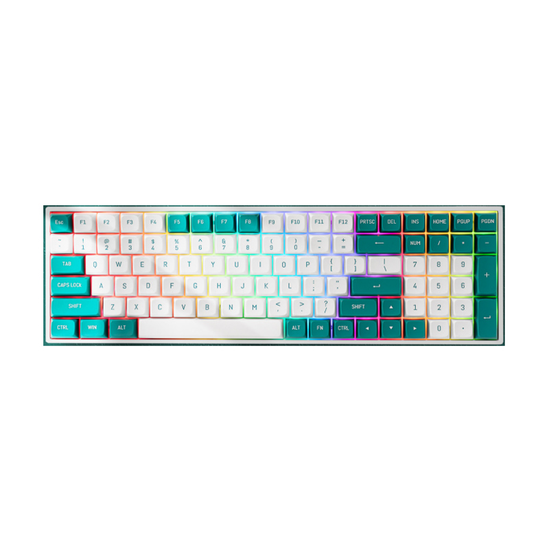 Full-Size Hot-Swappable Magnetic Axis Wired Gaming Keyboard With Dual 8K Performance & RGB Backlight VL96