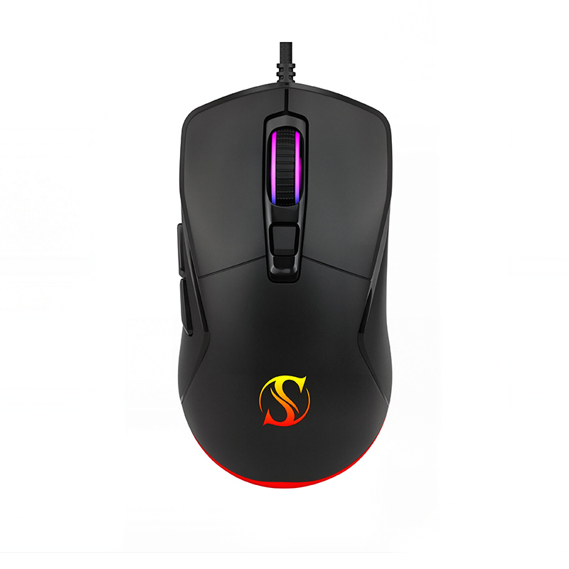 75.5g Lightweight 6 Keys Side RGB Wired Gaming Mouse 7200DPI Programmable for Gaming Model G51