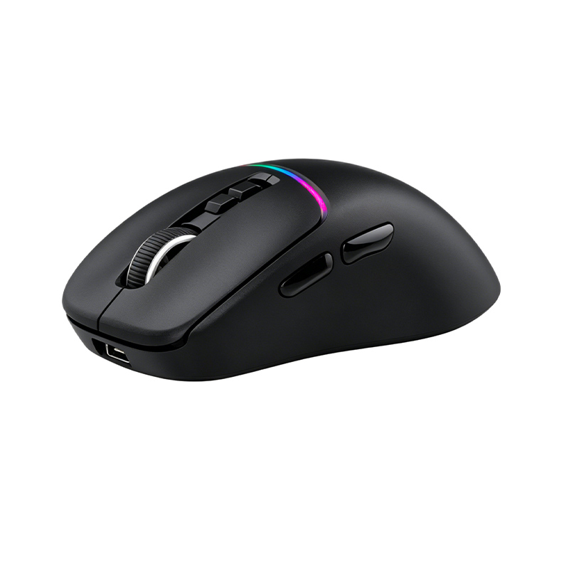 Ergonomic Dual-Mode Office Mouse Left/Right Swing Scroll Wheel 7 Programmable Keys 500mAh Model M28