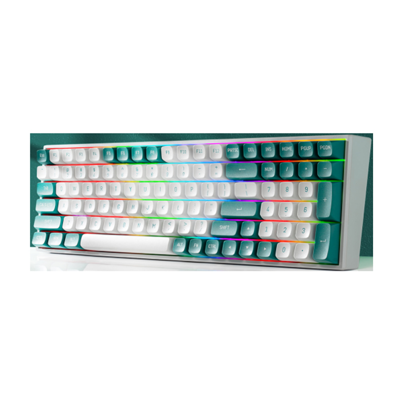 Full-Size Hot-Swappable Magnetic Axis Wired Gaming Keyboard With Dual 8K Performance & RGB Backlight VL96