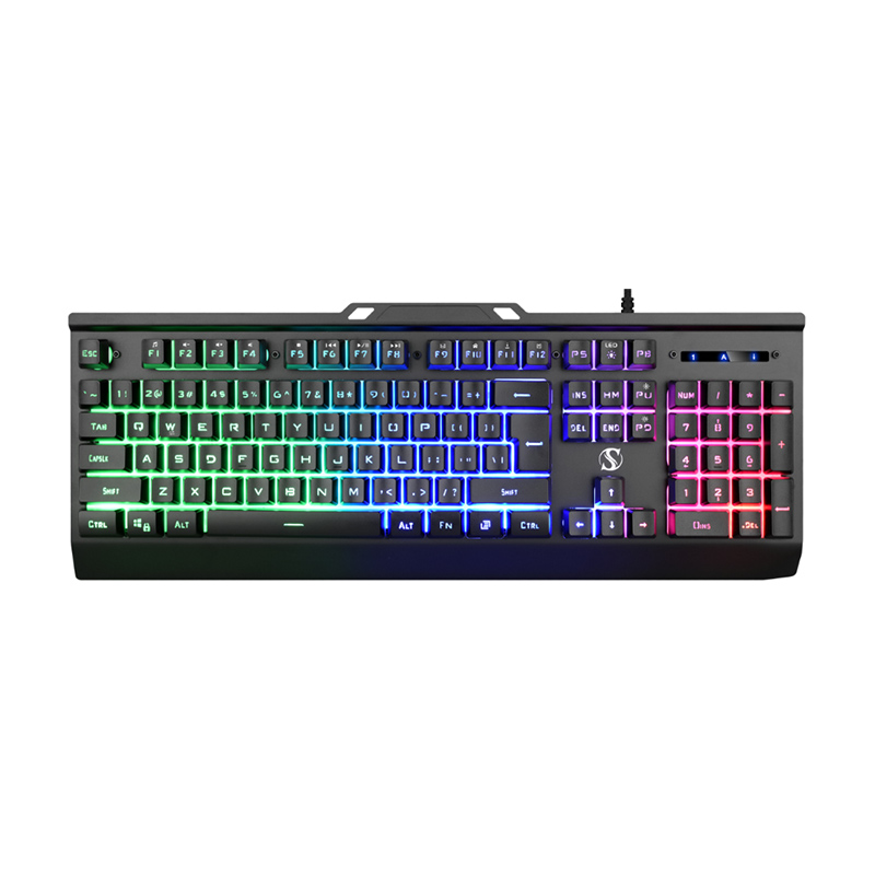 Premium Feel Wireless Membrane Keyboard with Aluminum Panel Keyboard Model NK95-W