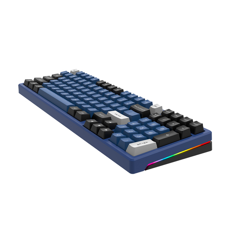 Tri-Mode Gasket Hot-Swappable Mechanical Keyboard With RGB Backlight CMK9
