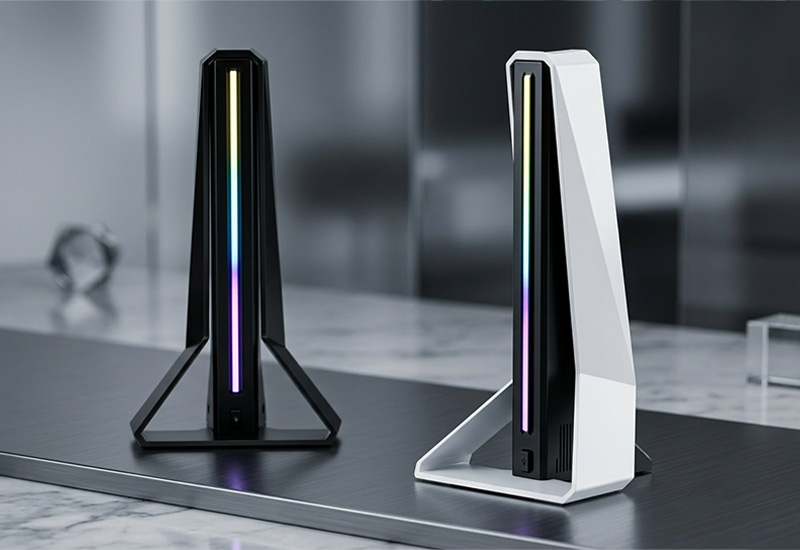 RGB-Gaming-Headphone-Stand-Dual-USB-Hub,-Desktop-Headset-Holder-Organizer-HUB09Features-&-Highlights