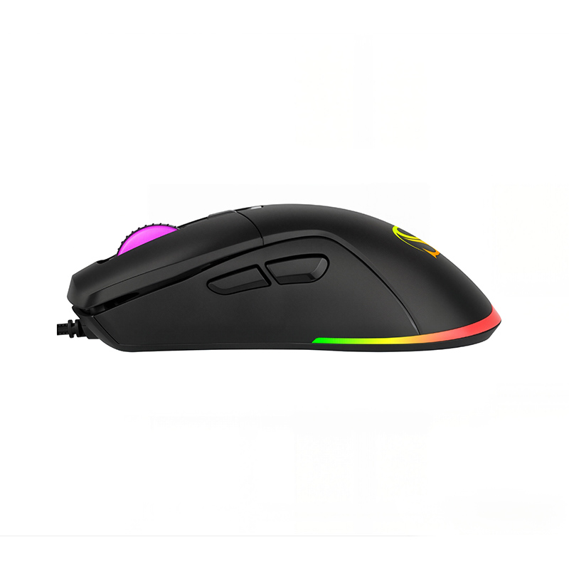 75.5g Lightweight 6 Keys Side RGB Wired Gaming Mouse 7200DPI Programmable for Gaming Model G51
