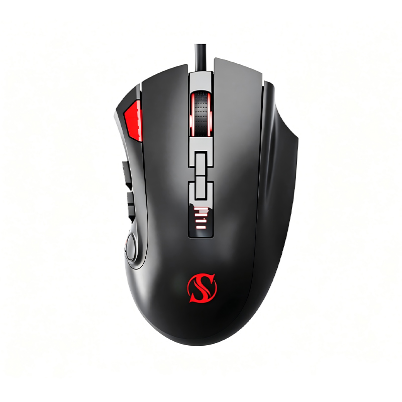 12-Key Programmable Optical Gaming Mouse 12000DPI RGB Mouse Model G20