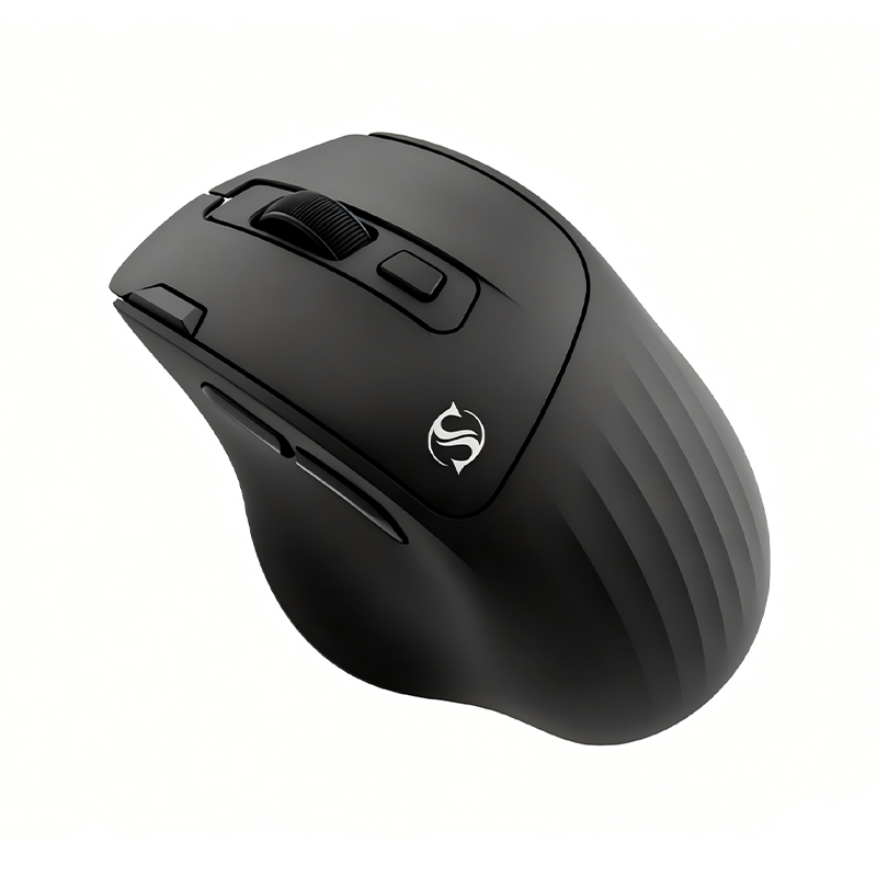 Ergonomic 25° Vertical Tri-Mode Office Mouse Silent Switches Fire Button RGB 500mAh Model M155