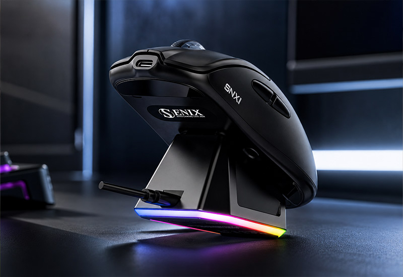 Ultra-Light-Tri-Mode-Gaming-Mouse-RGB-Dock-6-Programmable-Keys-Model-G63-Technical-Introduction