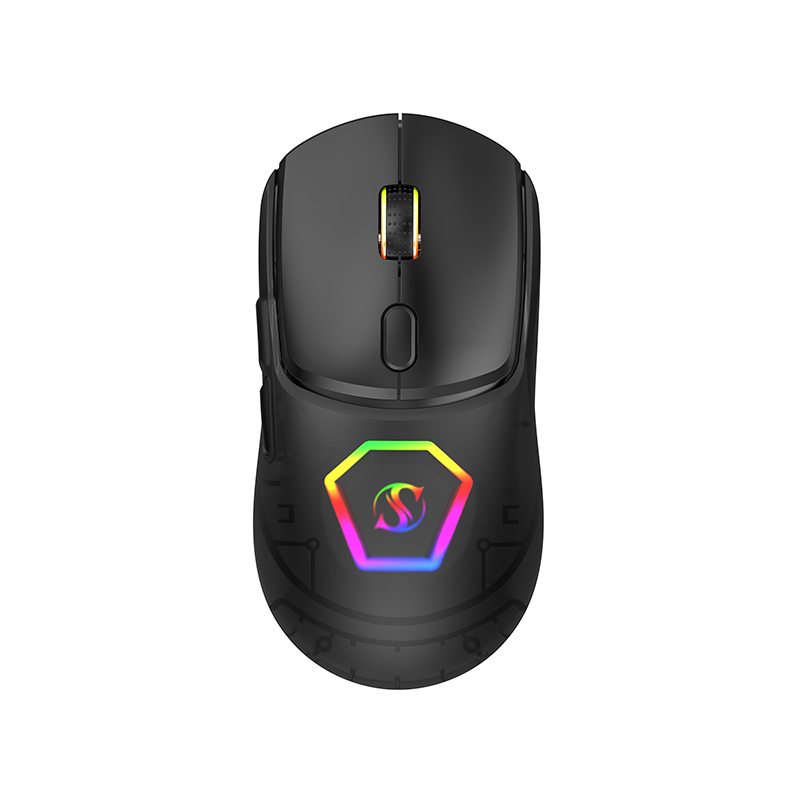 3 Sizes Swappable Shell Wired Gaming Mouse Transparent RGB Mouse Model G58