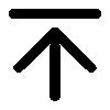 back top icon